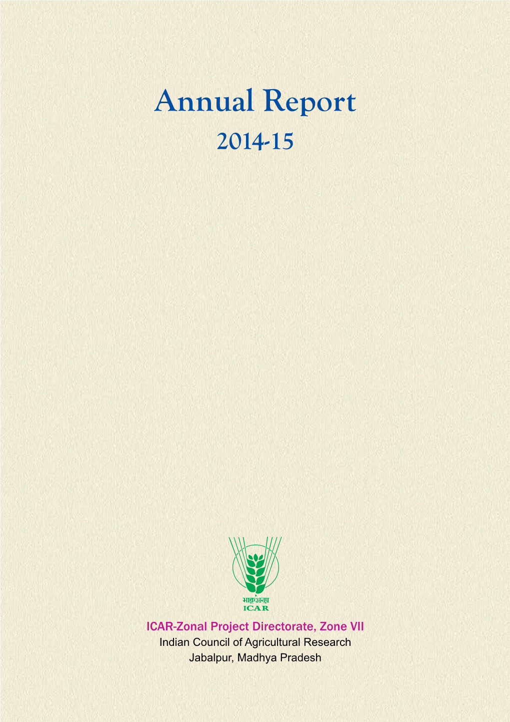 Annual Report 2014-15