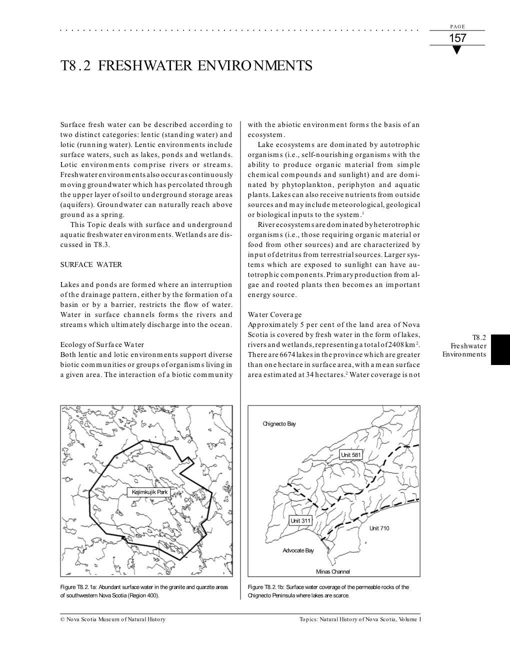 Freshwater Environments