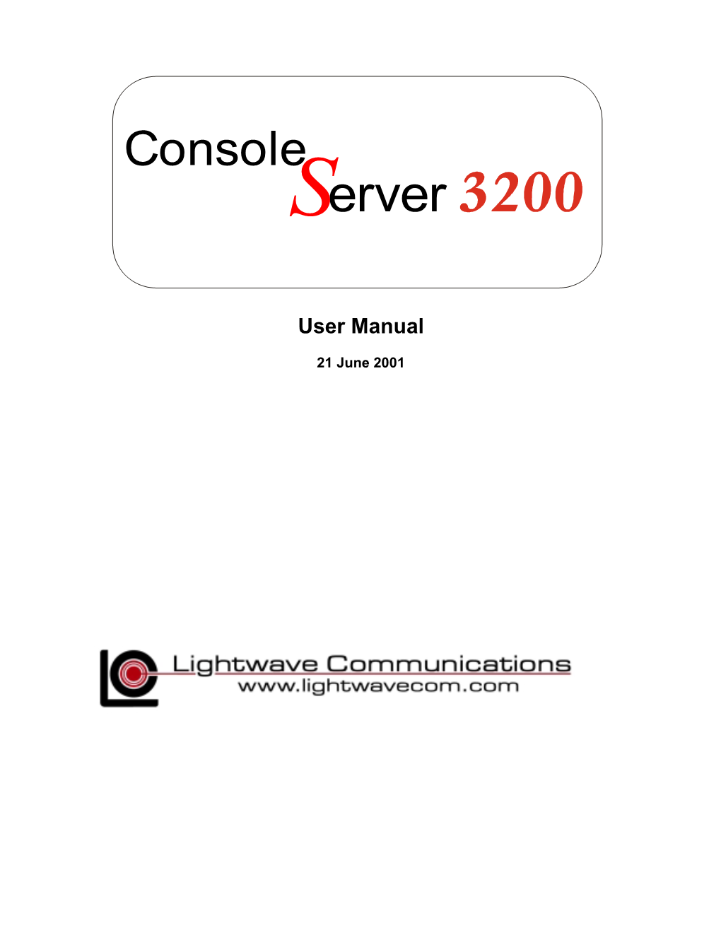 Console Server