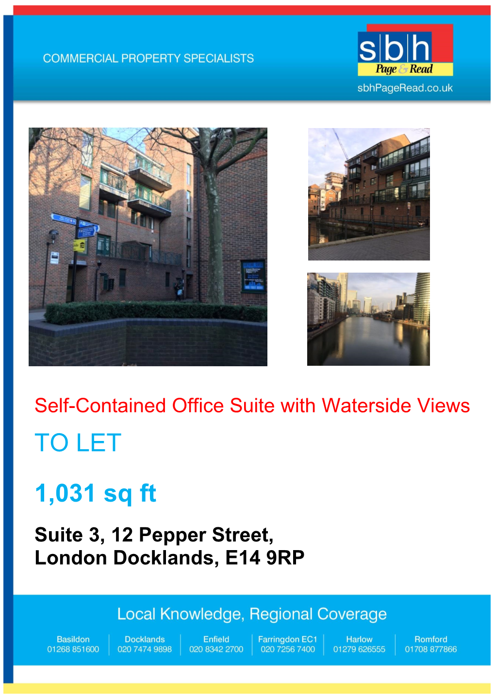 TO LET 1,031 Sq Ft