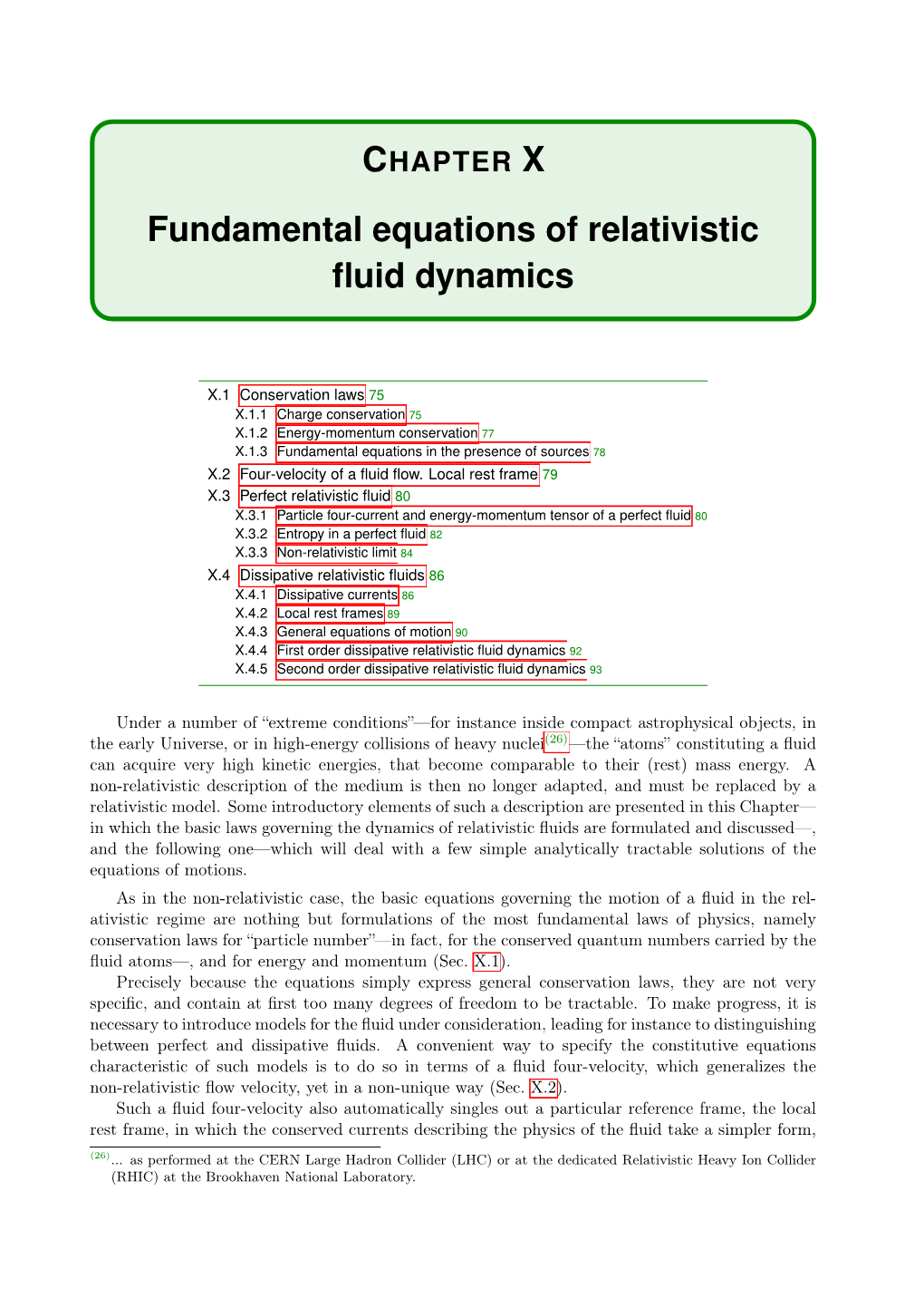 Fundamental Equations of Relativistic Fluid Dynamics