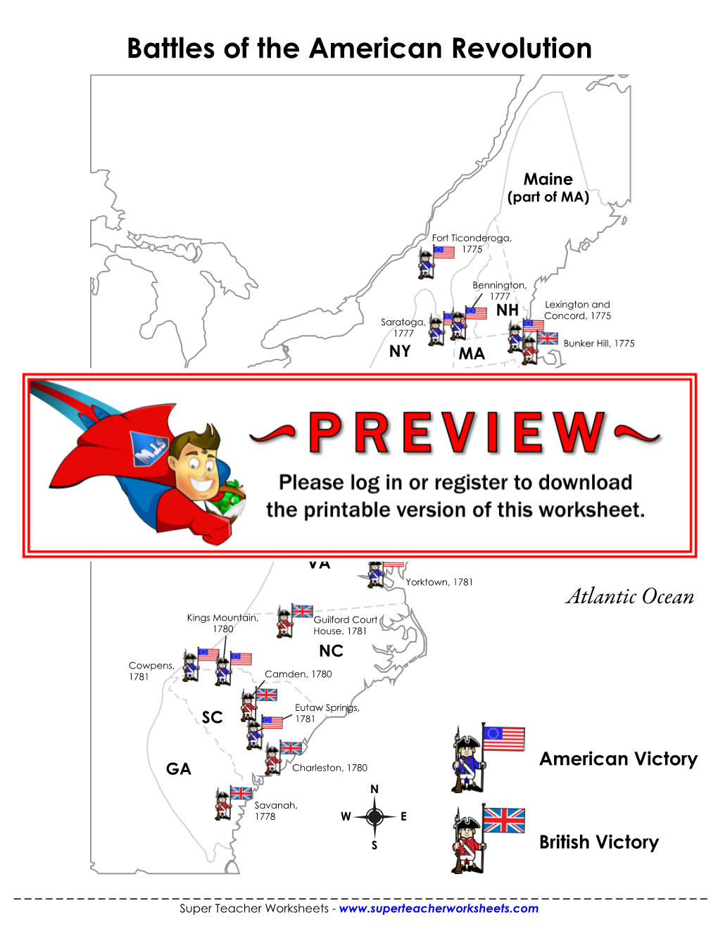 Battles of the American Revolution