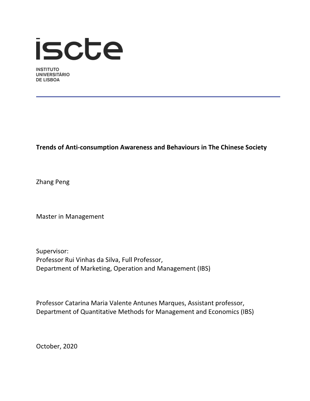 Trends of Anti-Consumption Awareness and Behaviours in the Chinese Society