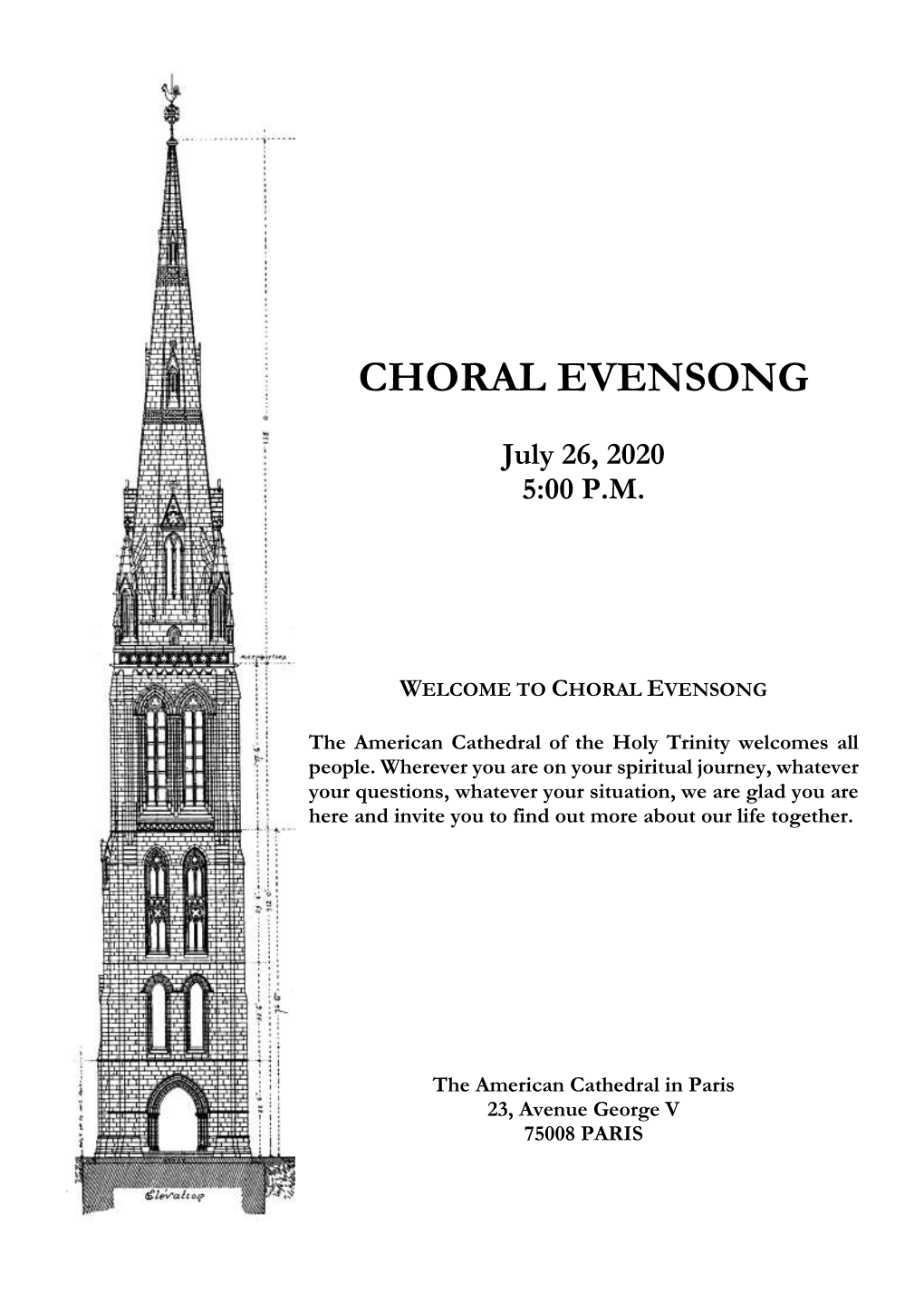 Choral Evensong