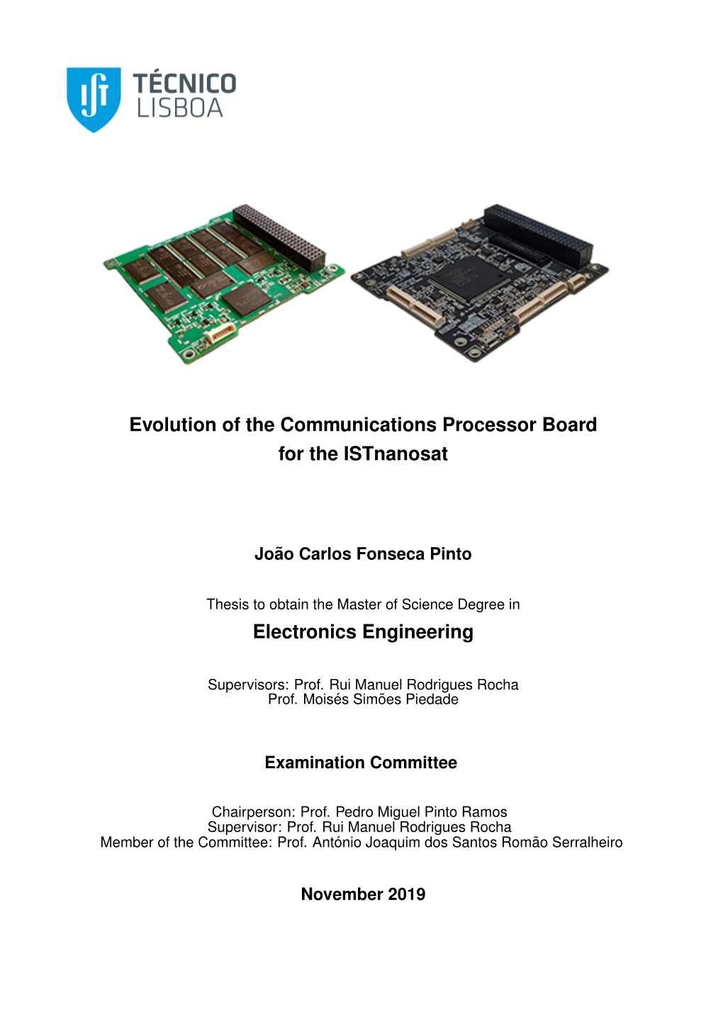 Evolution of the Communications Processor Board for the Istnanosat