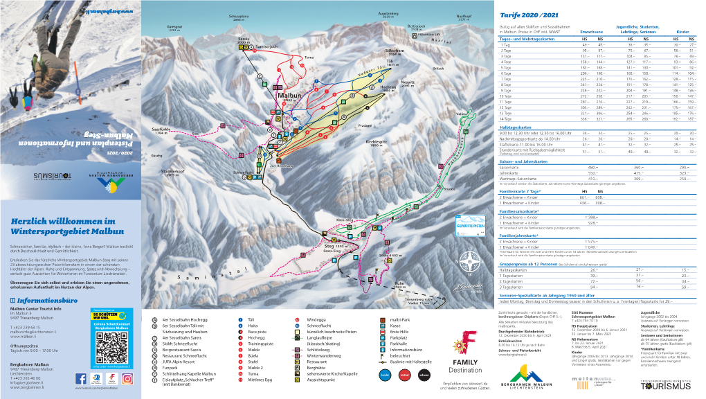 Herzlich Willkommen Im Wintersportgebiet Malbun