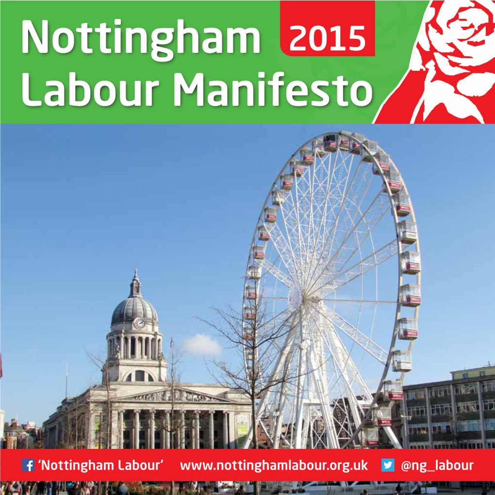 Download Nottingham Labour Manifesto 2015