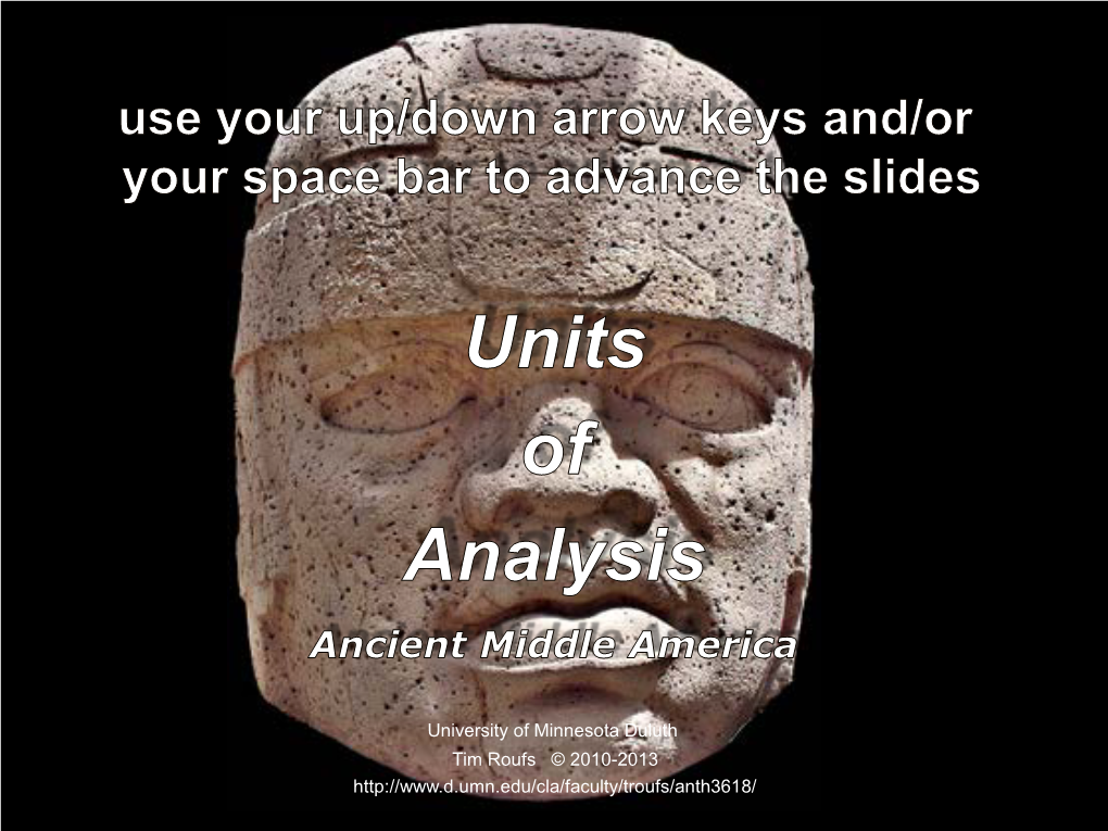 Ma-Units of Analysis.Pdf