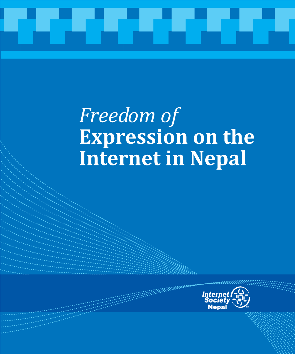 Freedom of Expression on the Internet in Nepal