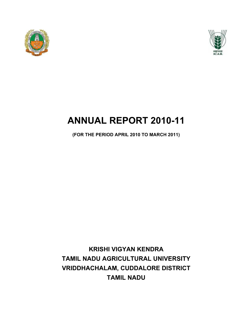 Annual Report 2010-11