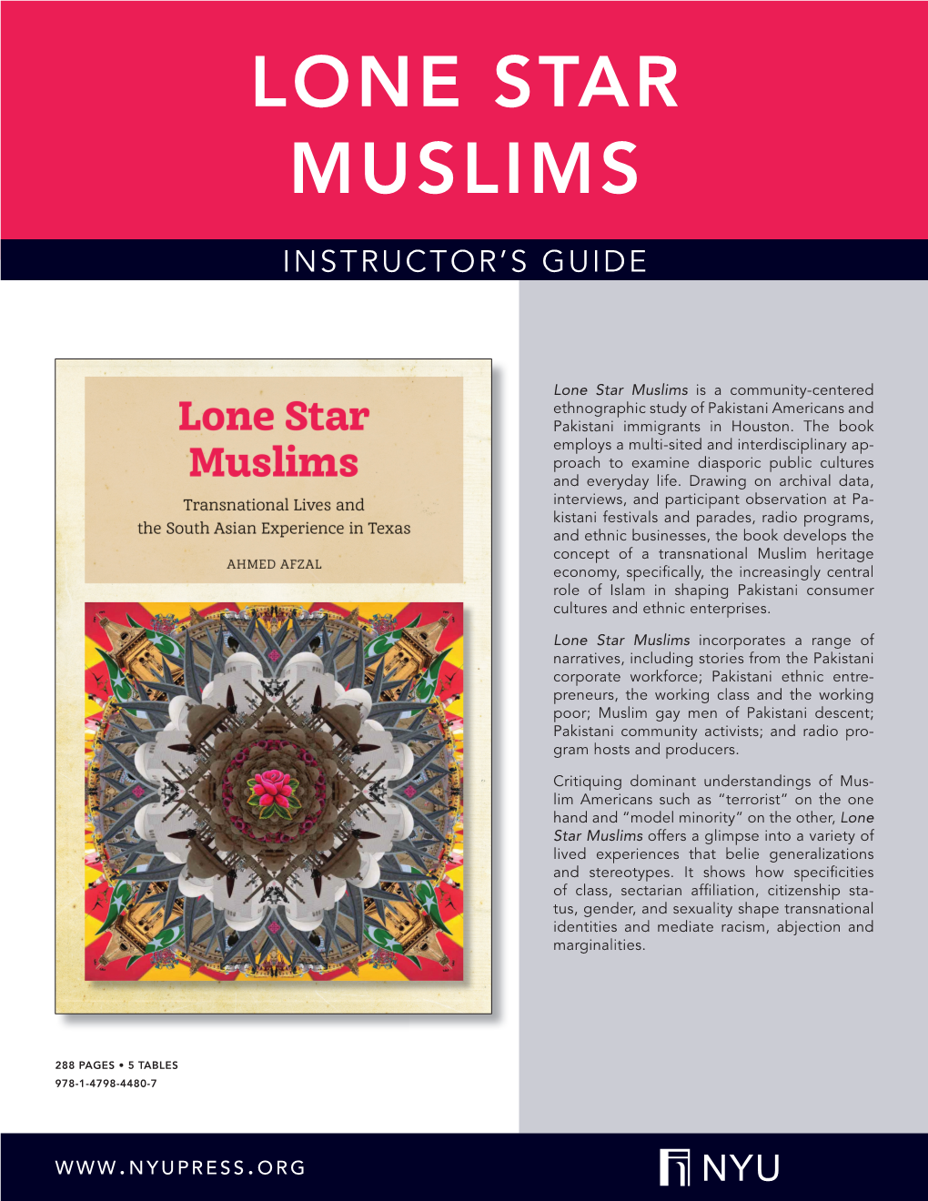 Lone Star Muslims Instructor’S Guide