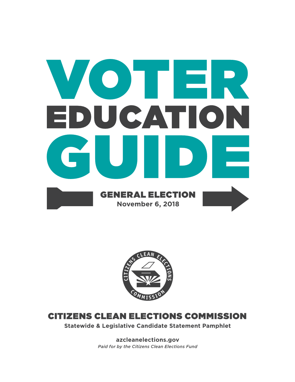 Citizens Clean Elections Commission General Election