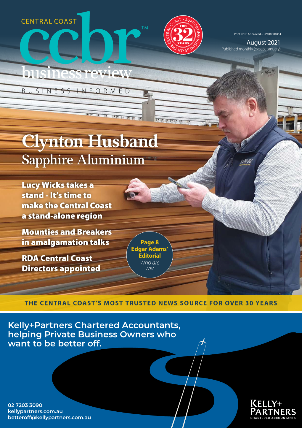 Clynton Husband Sapphire Aluminium