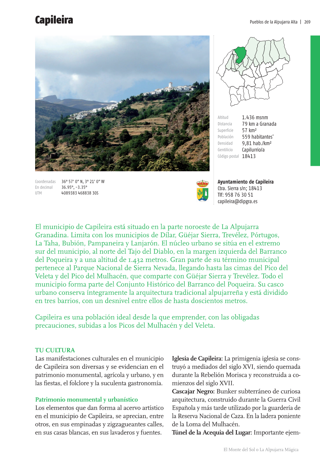 Capileira Pueblos De La Alpujarra Alta | 269