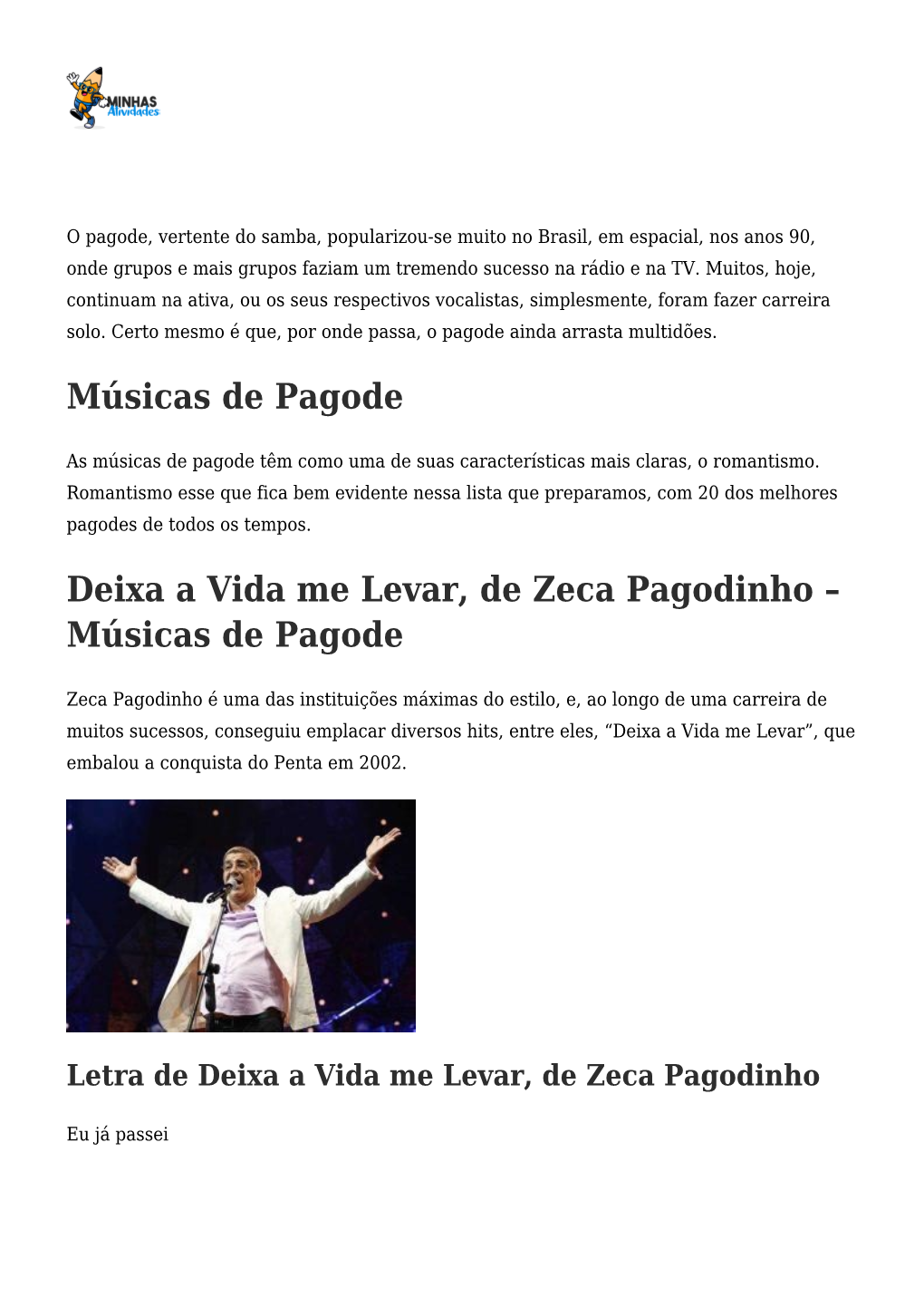 Músicas De Pagode