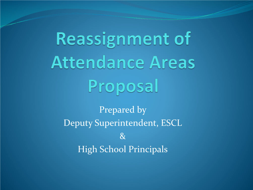 George Washington High School Attendance/Residential Areas