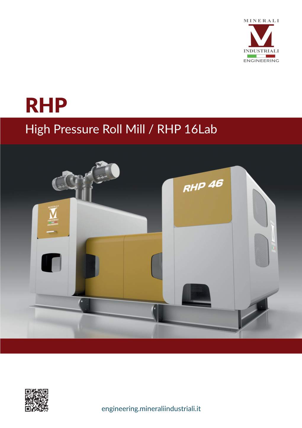 High Pressure Roll Mill / RHP 16Lab