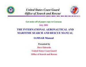 United States Coast Guard Office of Search and Rescue