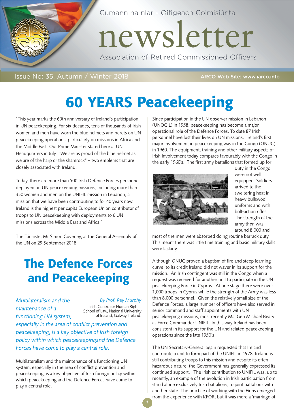 60 YEARS Peacekeeping