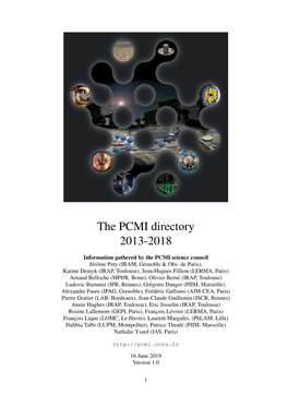 The PCMI Directory 2013-2018