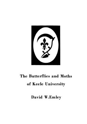 Moths and Butterflies of Keele.Pdf