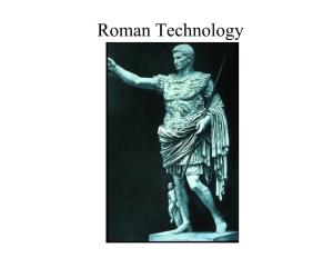 Roman Technology Italia Small Beginnings: Rome at 380 BC