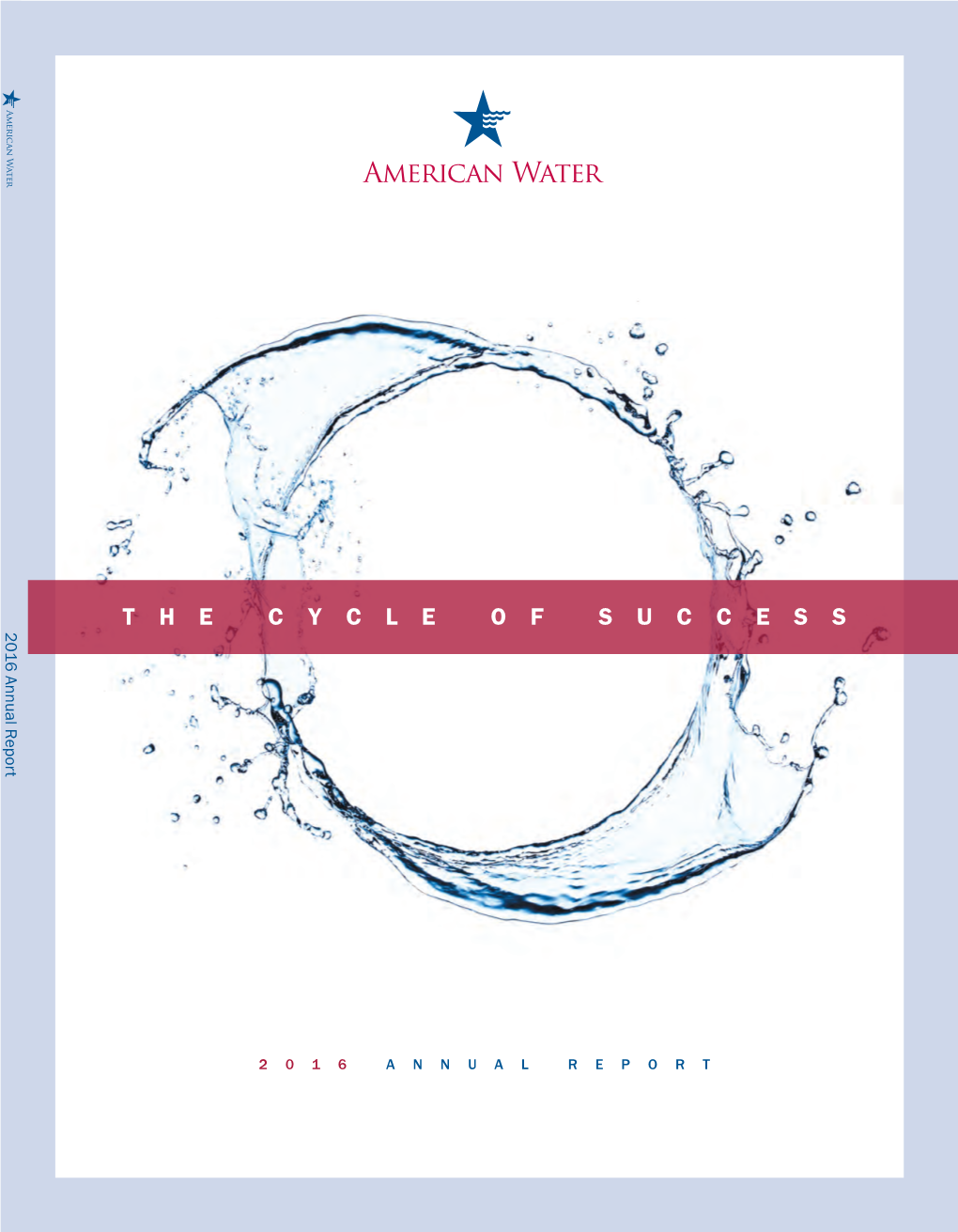 American Water Works Company Inc. 2016 Annual Report