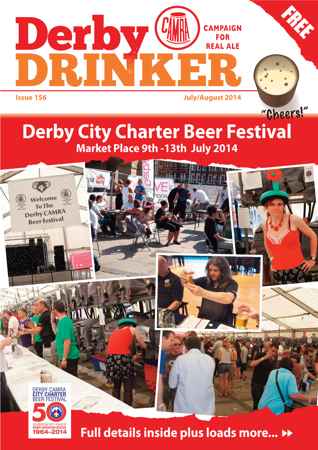 Derby City Charter Beer Festival Market Place 9Th -13Th July 2014