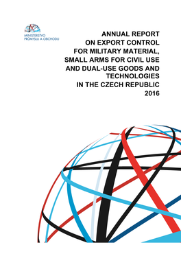 Annual Report on Export Control for Military