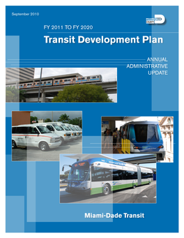 Transit Development Plan