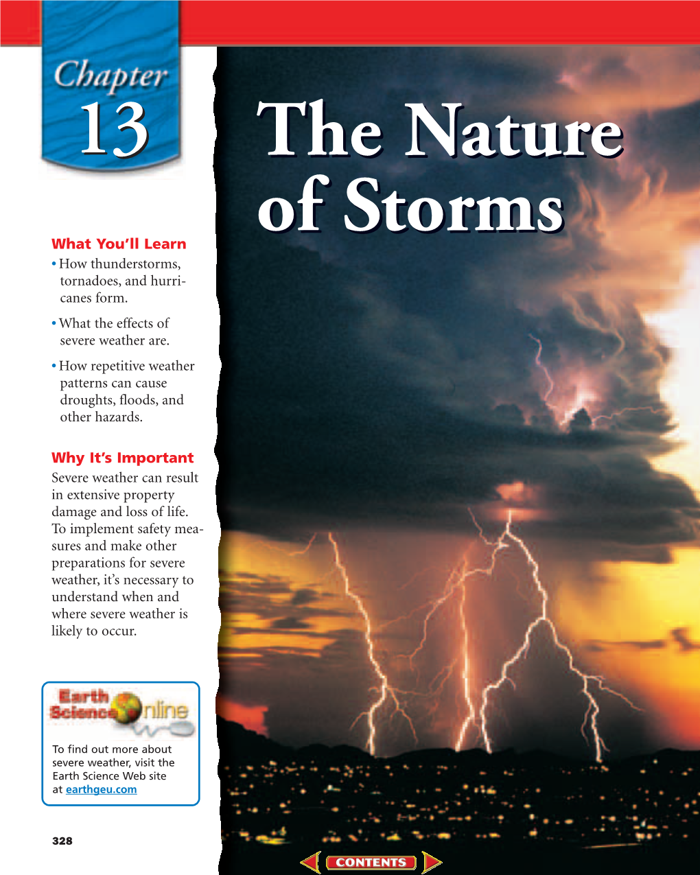 Chapter 13: the Nature of Storms