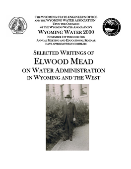 Elwood Mead on Water Administration in Wyoming and the West
