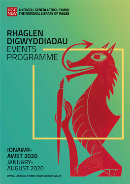 Rhaglen Digwyddiadau Events Programme