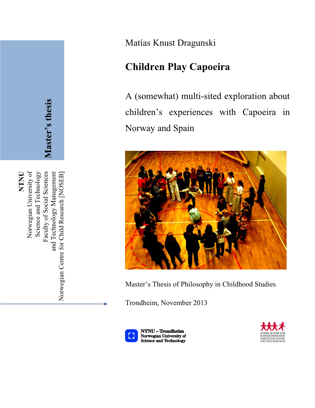 Children Play Capoeira