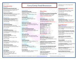 Coos/Curry Emergency Food Resource Guide