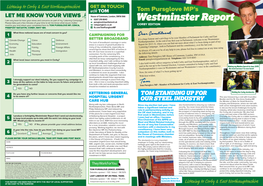 Westminster Report