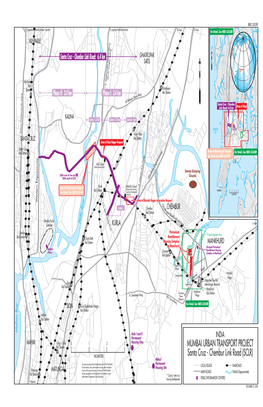 Chembur Link Road (SCLR) Matunga to Mumbai Rail Station This Map Was Produced by the Map Design Unit of the World Bank