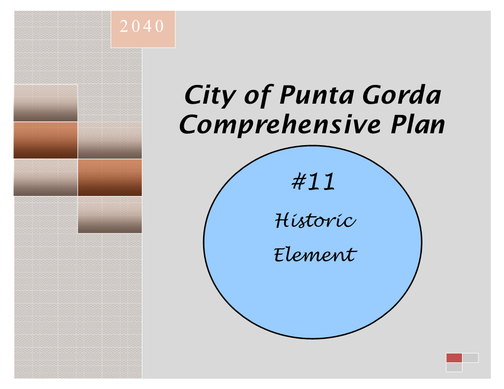 City of Punta Gorda Comprehensive Plan