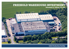FREEHOLD WAREHOUSE INVESTMENT Halesfield 11, Telford, TF7 4LZ