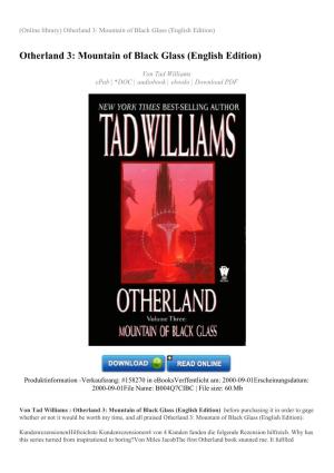 Otherland 3: Mountain of Black Glass (English Edition)