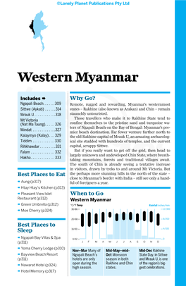 Western Myanmar