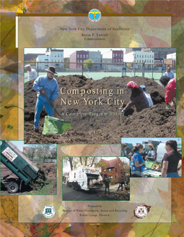 Composting in NYC, 2001