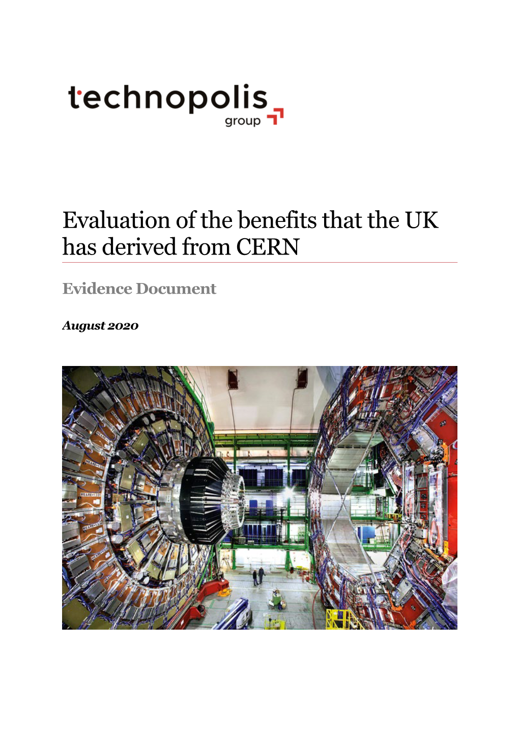 Evaluation of the Benefits That the UK Has Derived from CERN