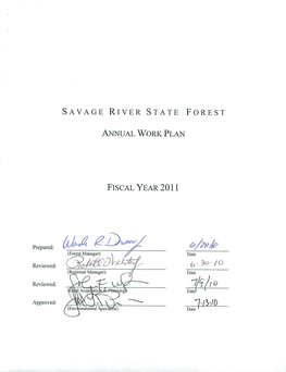 Savage River State Forest