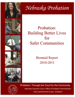 Probation: Building Better Lives for Safer Communities