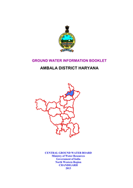 Ambala District Haryana