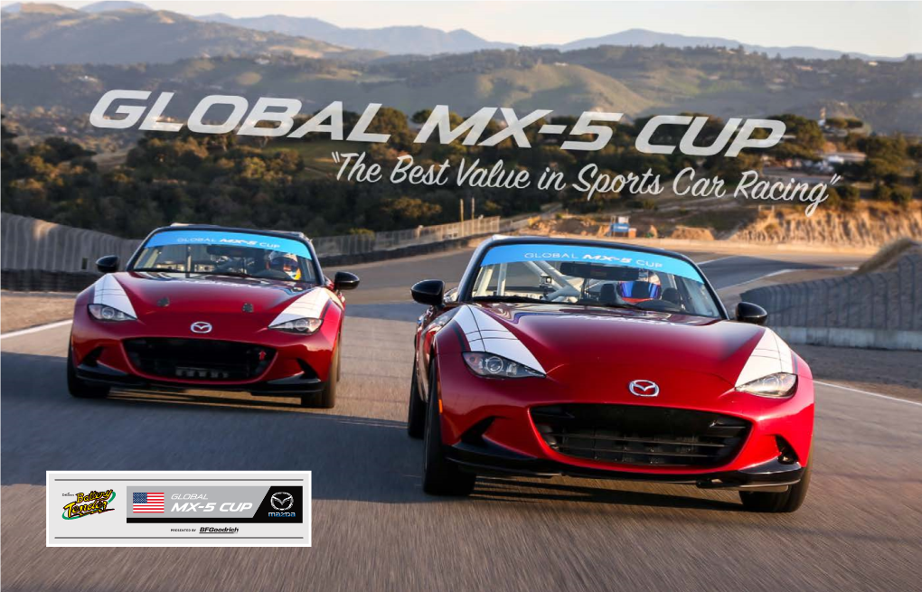 Battery Tender Mazda MX-5 Cup Marketing Booklet