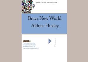 Aldous Huxley. Brave New World