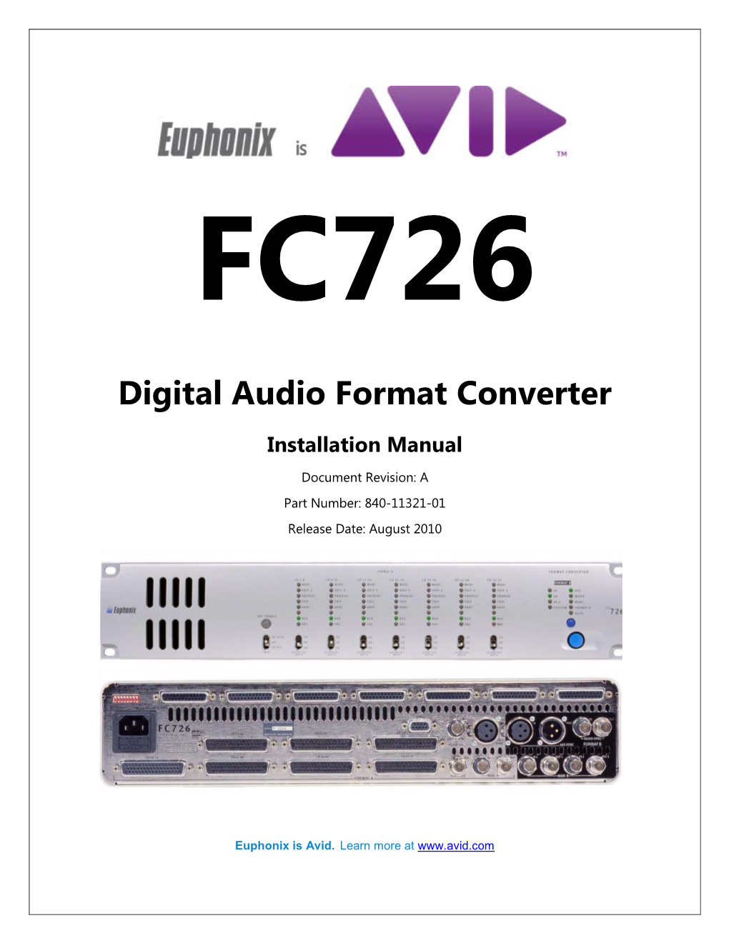 Digital Audio Format Converter