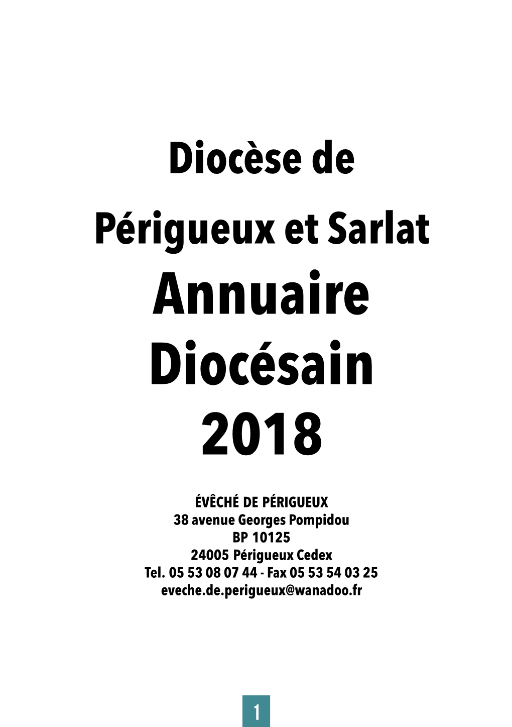 Annuaire Diocésain 2018